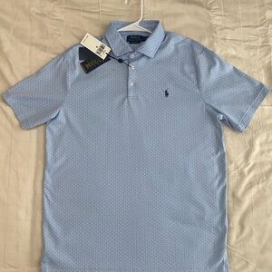 Polo by Ralph Lauren Men's Light Blue Polo Shirt